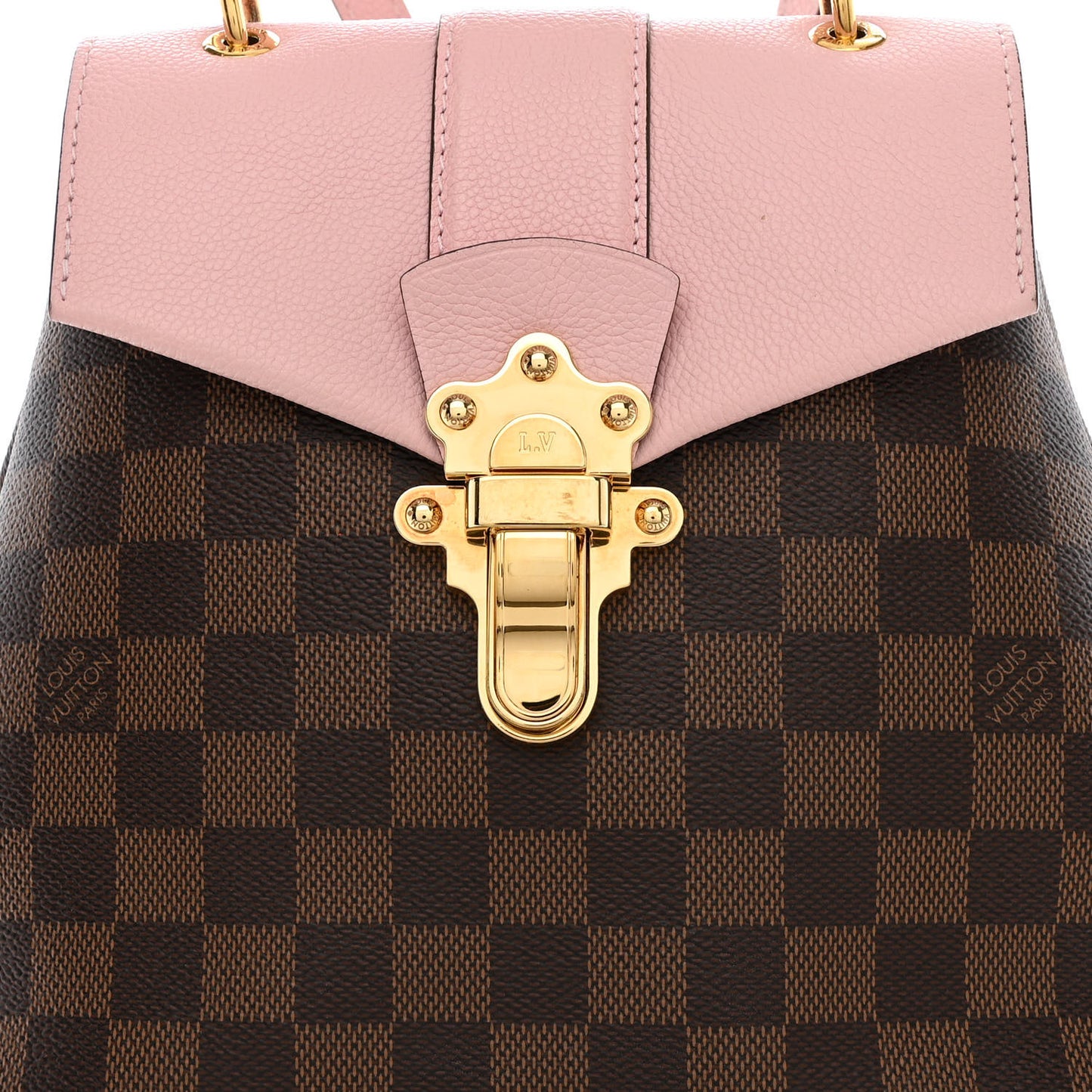 Damier Ebene Clapton Backpack Magnolia