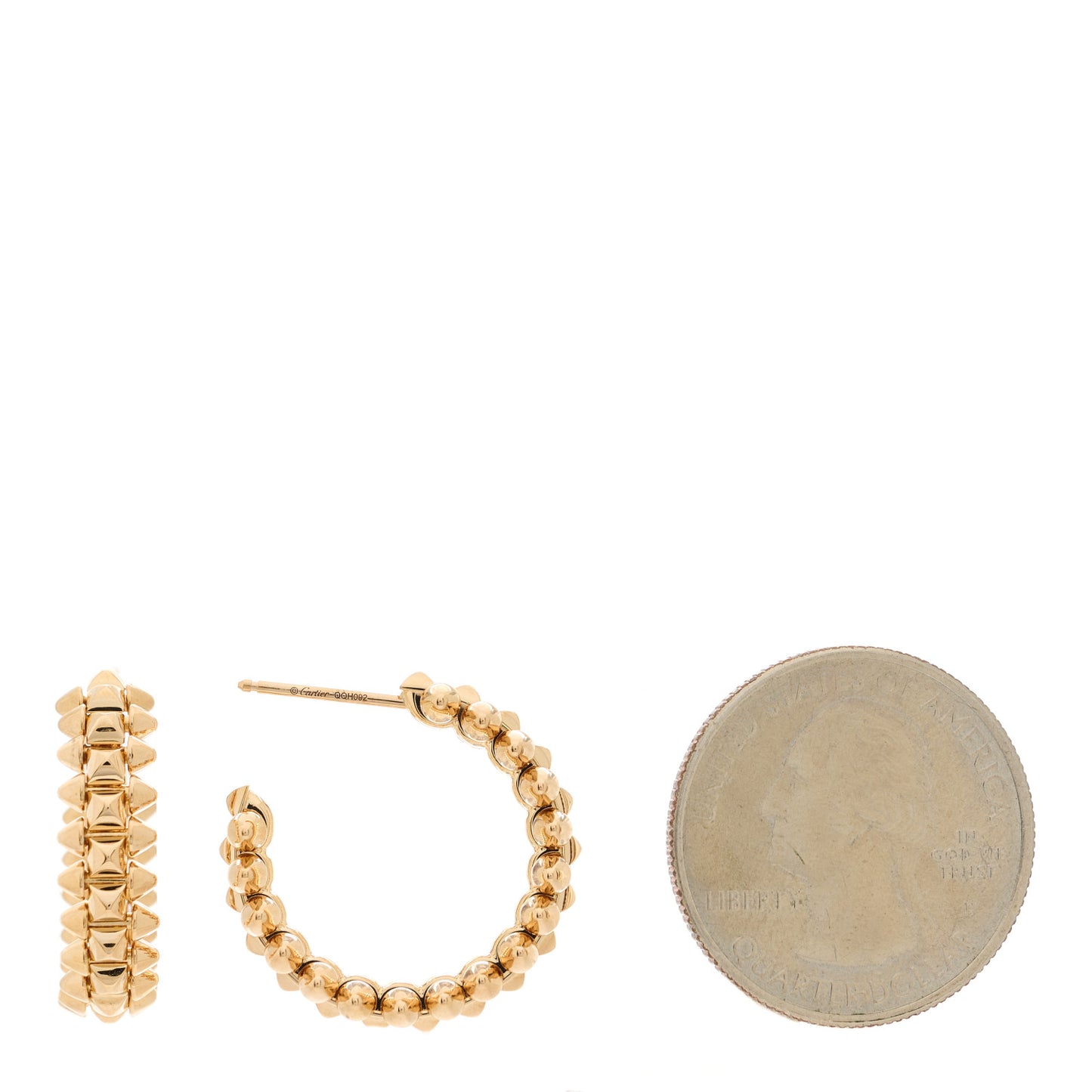 18K Pink Gold Small Clash de Cartier Earrings