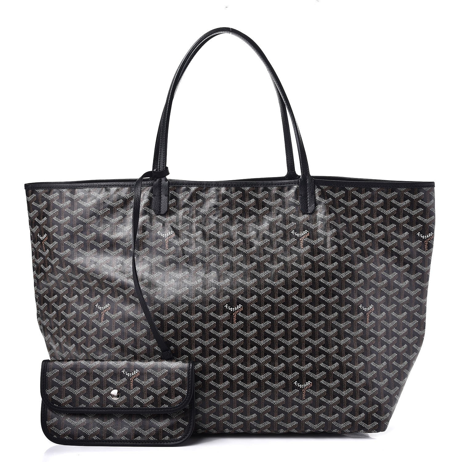 Goyard Goyardine Saint Louis GM Black 1 of 9