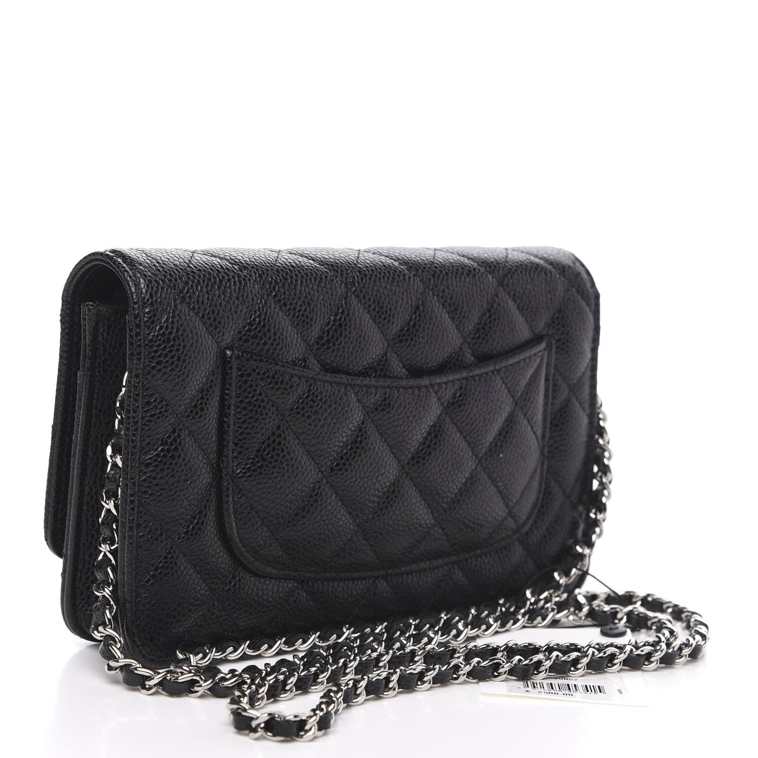 Chanel Caviar Quilted Wallet On Chain WOC Black 3 of 11