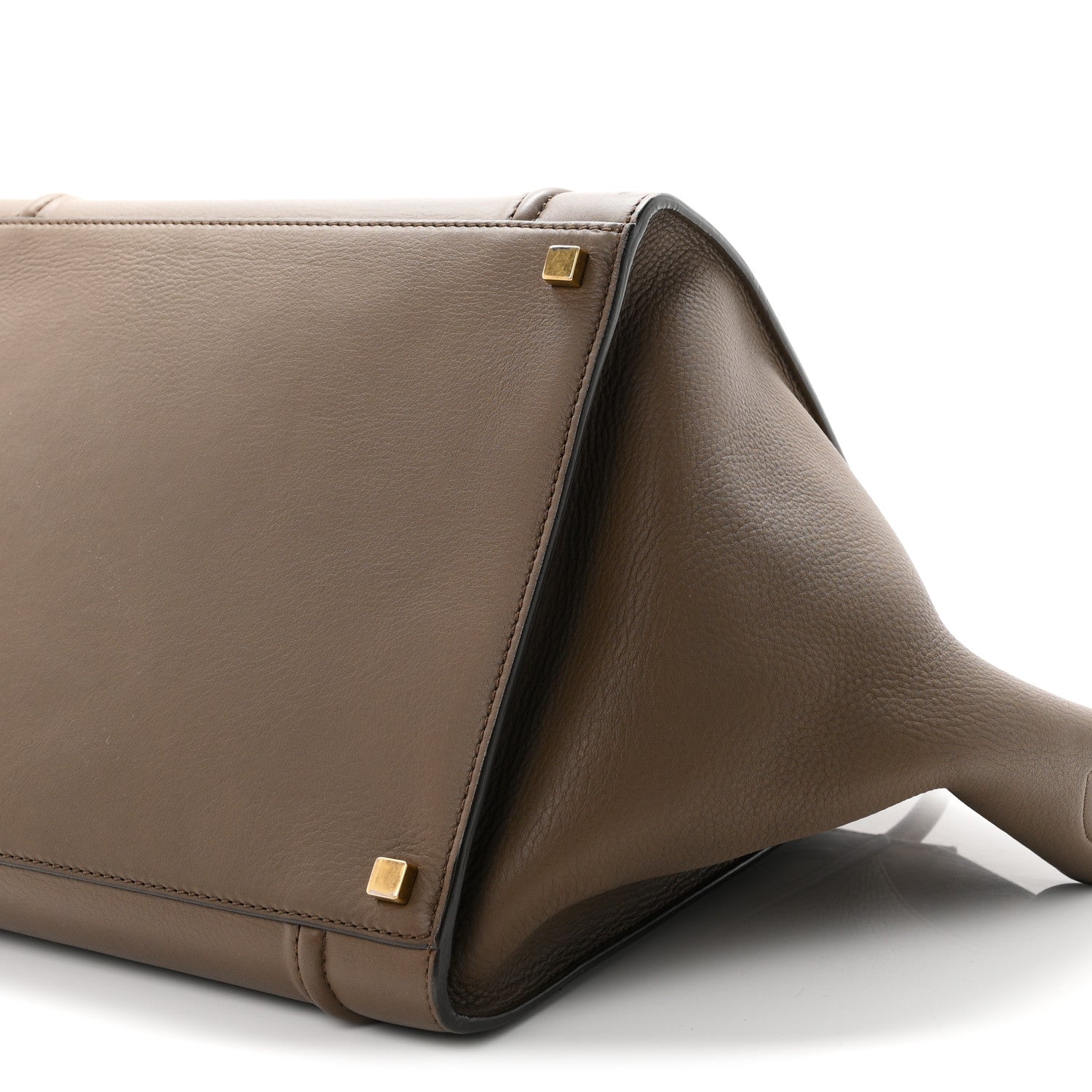 Celine Supple Calfskin Medium Phantom Luggage Khaki 11 of 13
