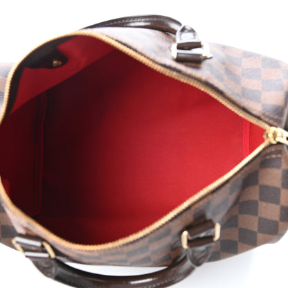 Louis Vuitton Damier Ebene Speedy Bandouliere 30 5 of 9