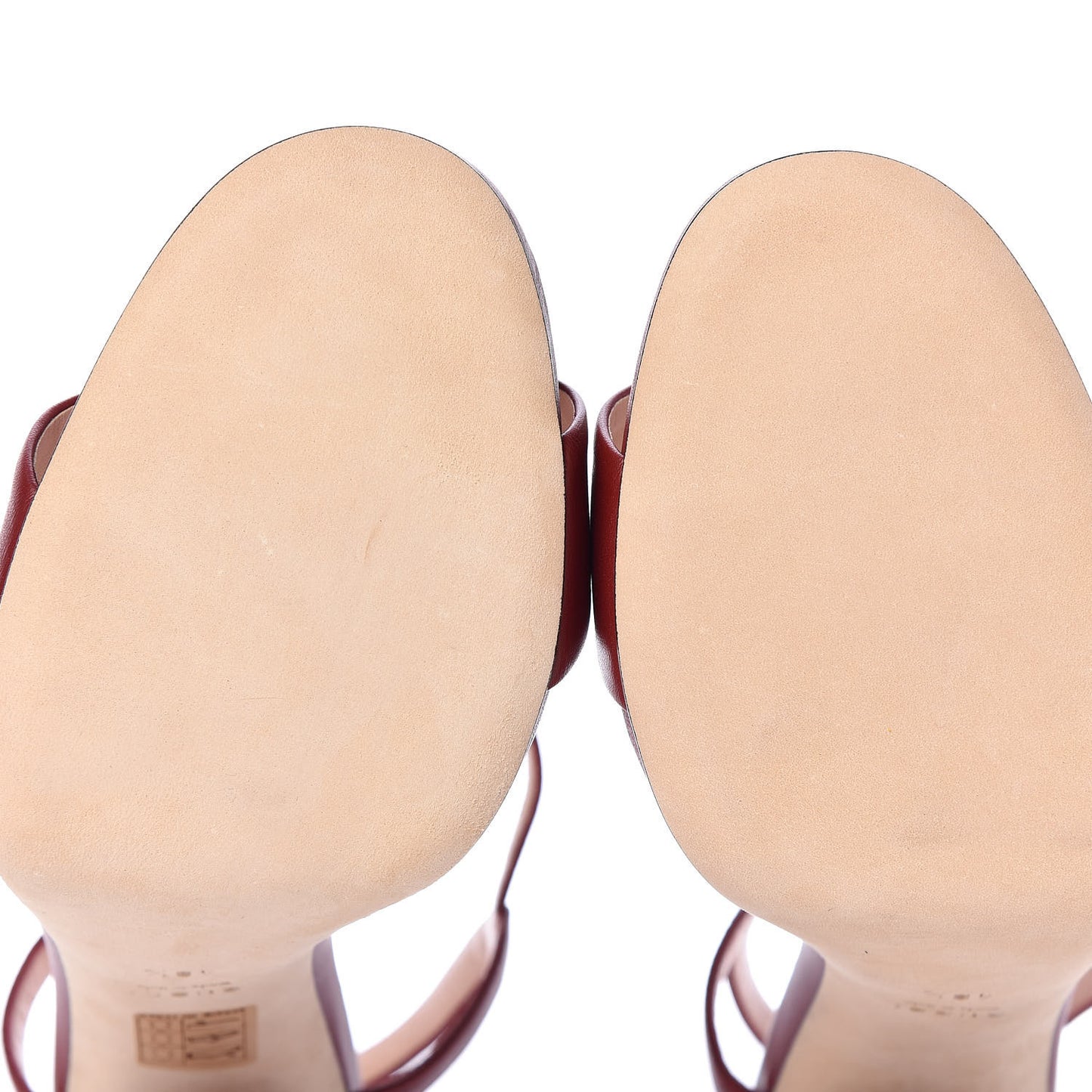 Calfskin Miro Soft Horsebit High Heel Sandals 40.5 Rosso