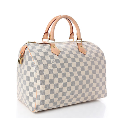 Louis Vuitton Damier Azur Speedy 30 2 of 10