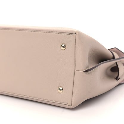 Louis Vuitton Soft Calfskin Lockme Ever MM Greige 8 of 9