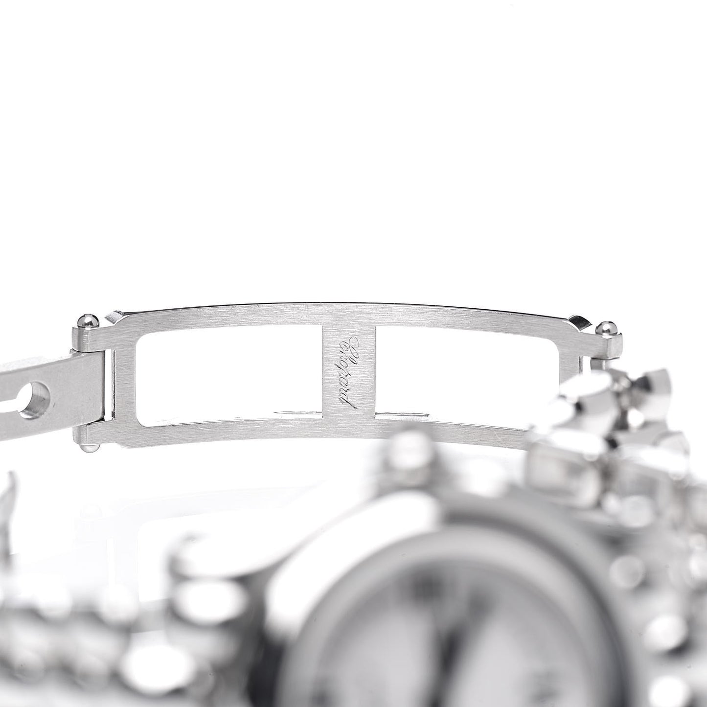 Stainless Steel 5 Diamond 26mm Happy Sport Quartz Watch