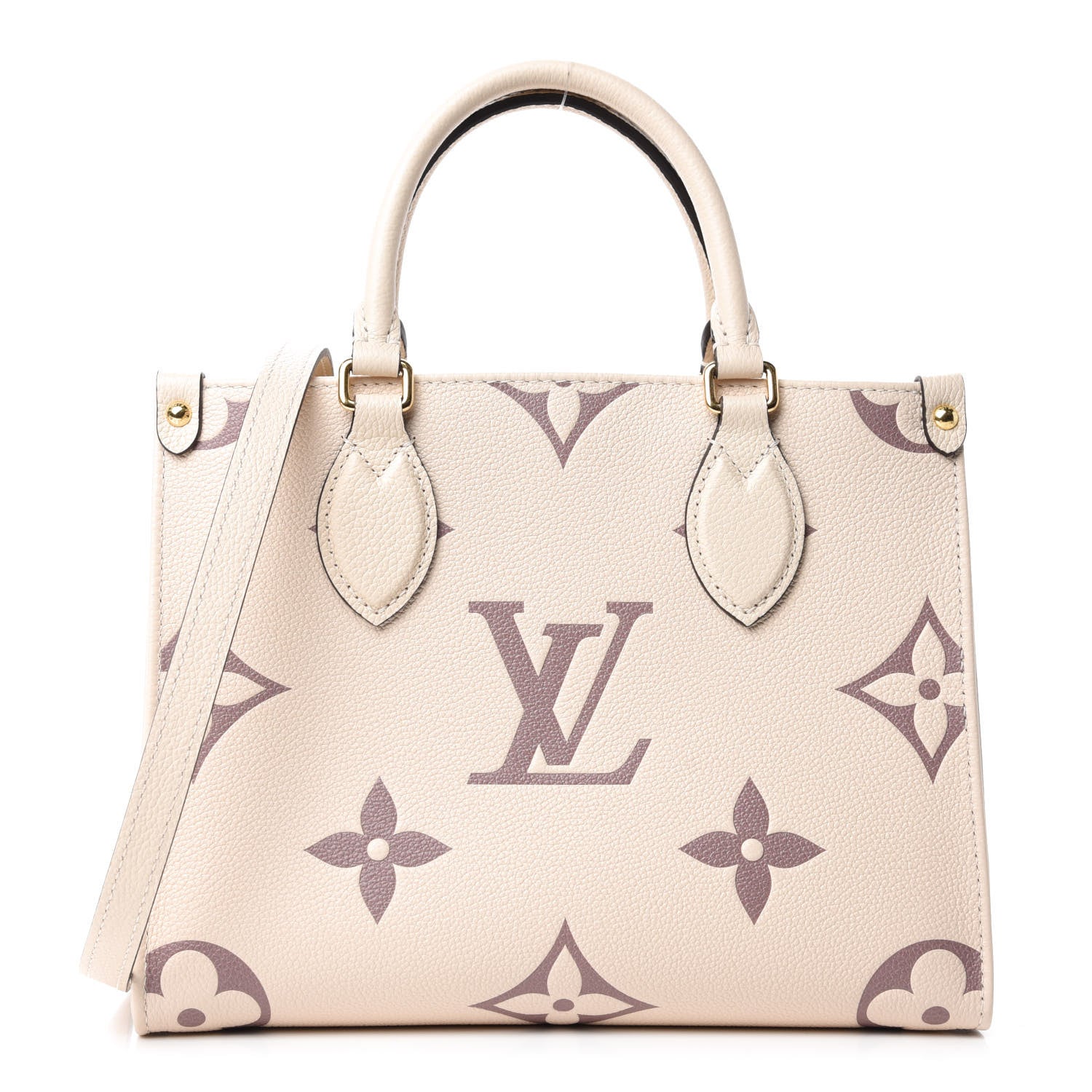 Louis Vuitton Empreinte Monogram Giant Onthego PM Creme Bois De Rose 1 of 10