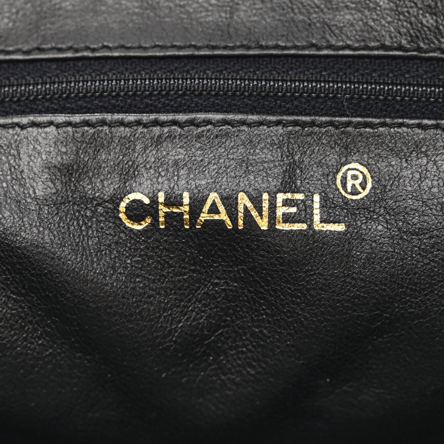 Lambskin Quilted CC Tassel Camera Case Black