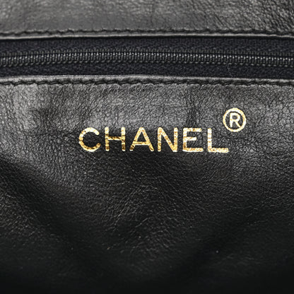 Chanel Lambskin Quilted CC Tassel Camera Case Black 6 of 12