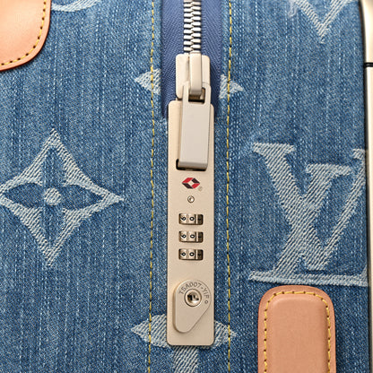 Louis Vuitton LOUIS VUITTON Monogram Denim Horizon 55 Blue 6 of 9