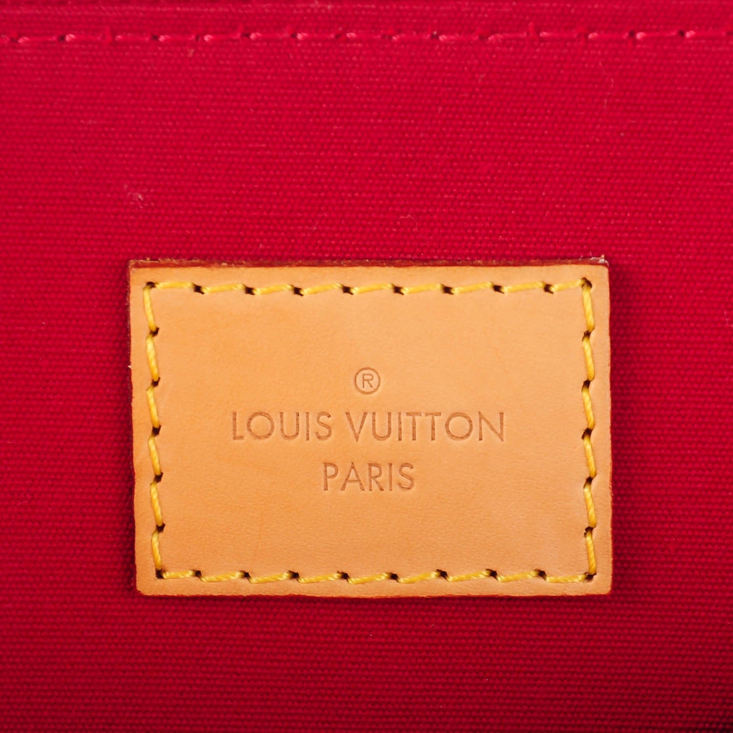 Louis Vuitton Vernis Alma PM Pomme D'Amour 6 of 8