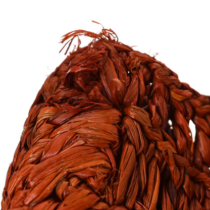 Chloe Raffia Summer Banana Tote Clay Brown 10 of 10