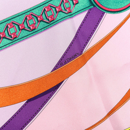 Hermes Silk La Promenade Du Matin Scarf 90 3 of 4