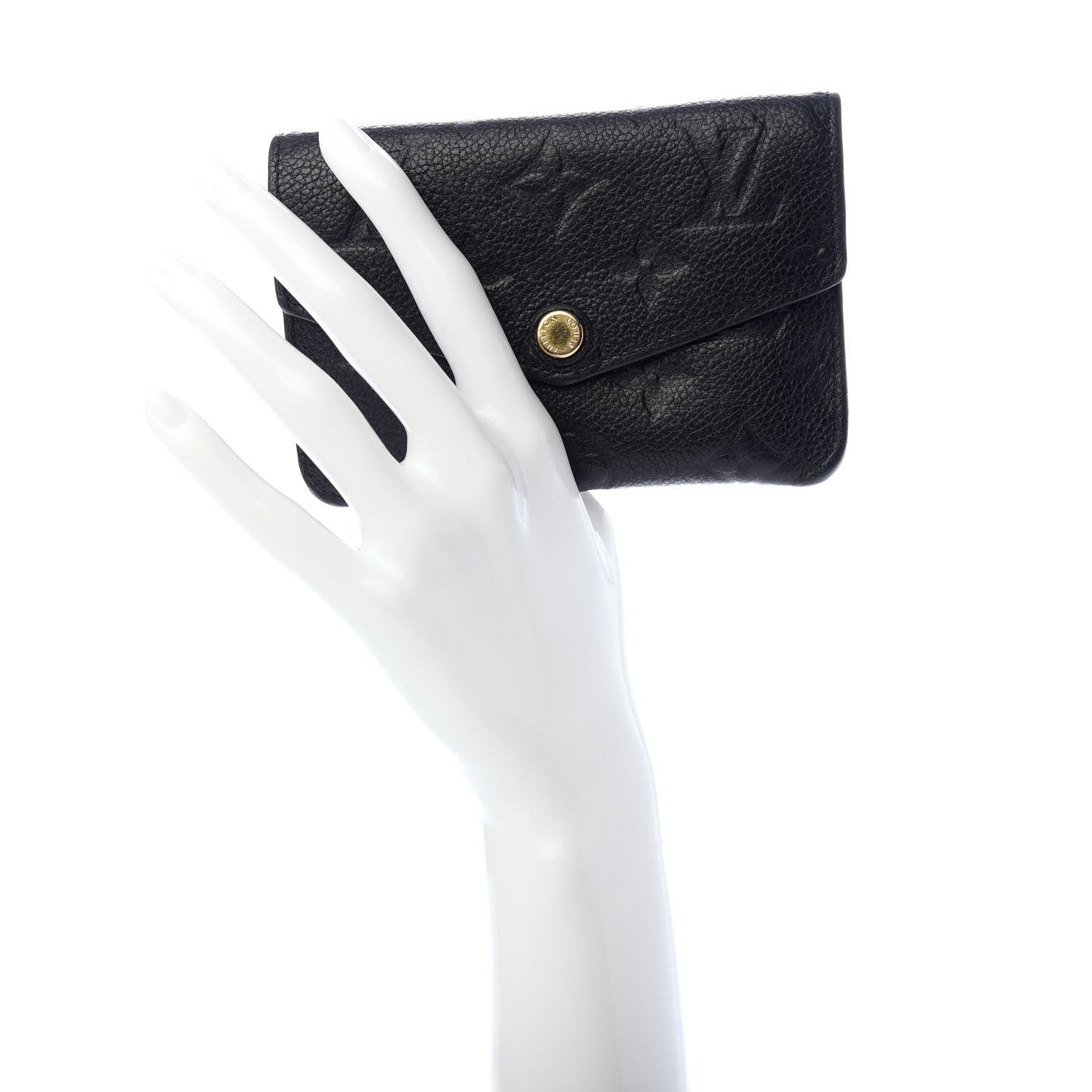 Louis Vuitton Empreinte Key Pouch Black 2 of 6