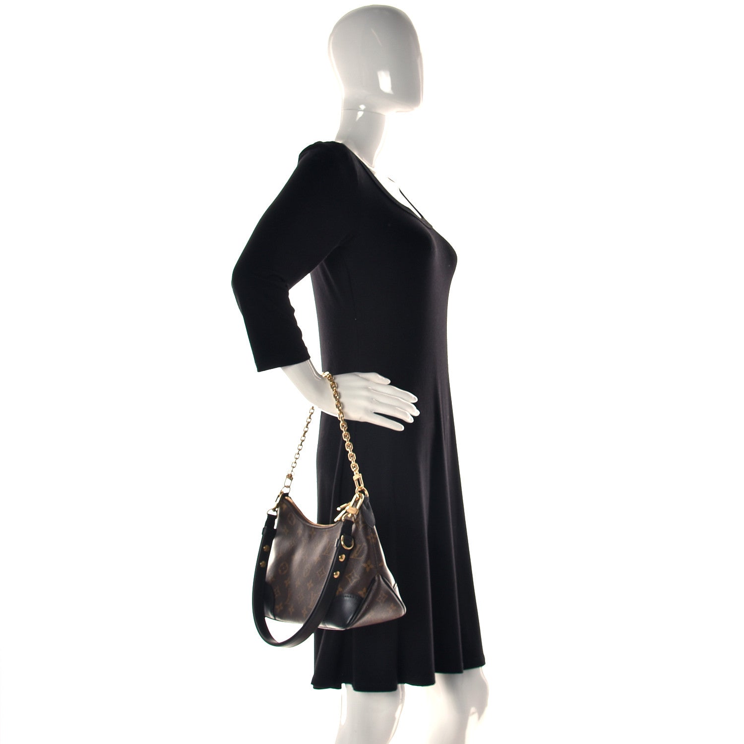 Louis Vuitton Monogram Boulogne NM Black 4 of 15