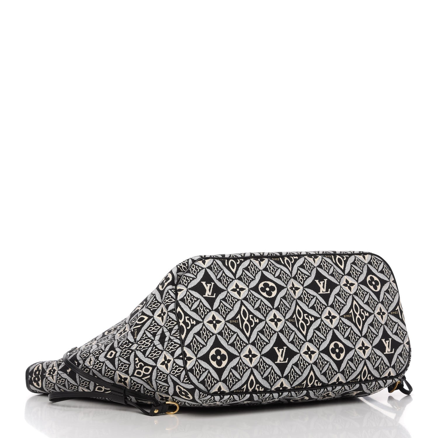 Louis Vuitton Jacquard Since 1854 Neverfull MM Grey 4 of 11