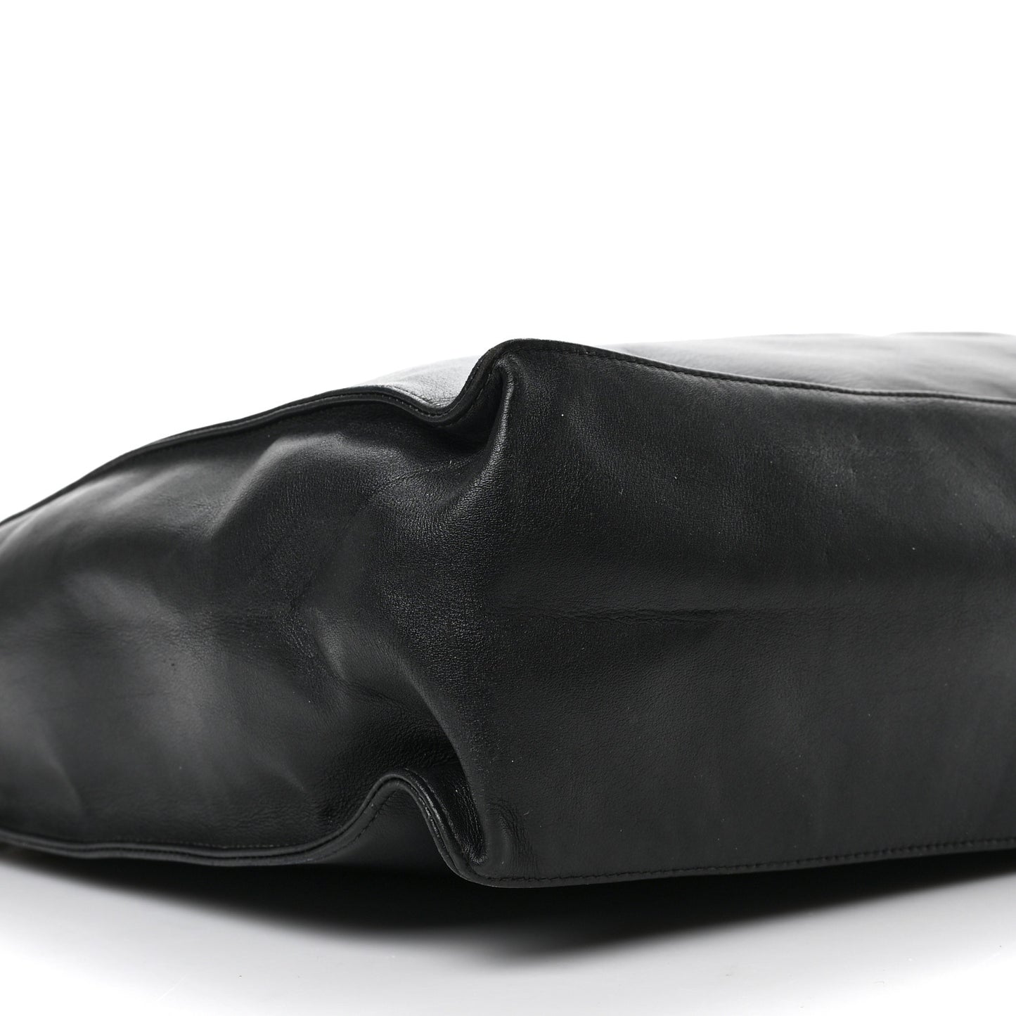 Lambskin Jumbo CC Shoulder Bag Black