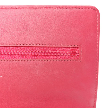 Chanel Patent Camellia Embossed Wallet on Chain WOC Rose 13 of 24