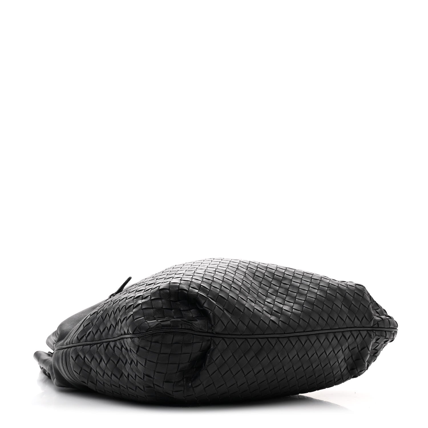 Bottega Veneta Cervo Deerskin Intrecciato Julie Tote Black 4 of 10