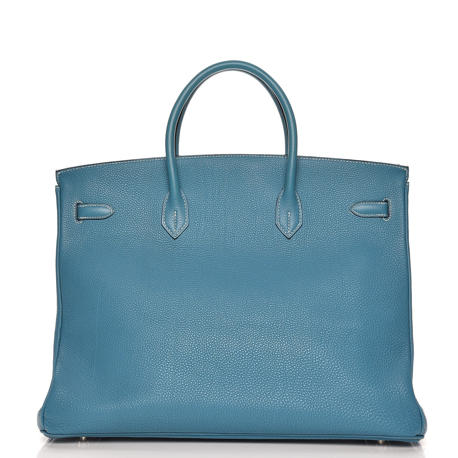 Hermes Togo Birkin 40 Blue Jean 3 of 37
