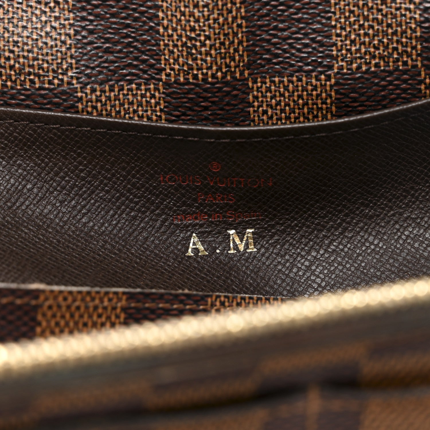 Louis Vuitton Damier Ebene Emilie Wallet 6 of 9