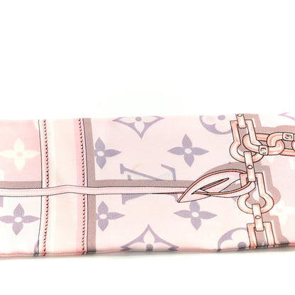 Louis Vuitton Silk Monogram Confidential Bandeau Light Pink 4 of 4