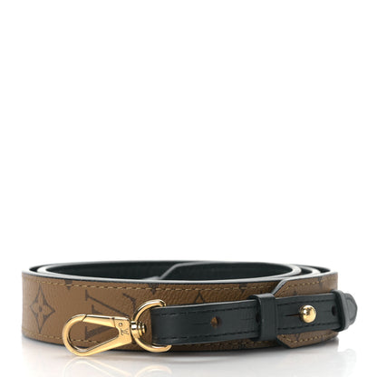 Louis Vuitton Reverse Monogram Bandouliere Shoulder Strap XL Black 1 of 4