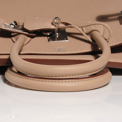 Hermes Taurillon Clemence Birkin 35 Argile 17 of 24