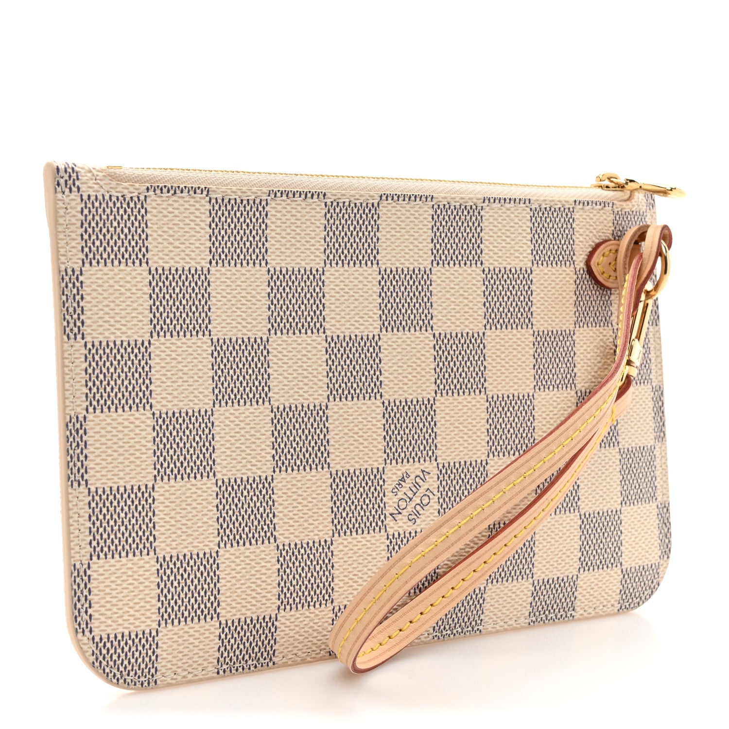 Louis Vuitton Damier Azur Neverfull PM Pochette 3 of 8