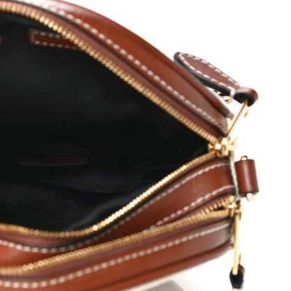 Burberry Canvas Calfskin Louise Bag Natural 5 of 15