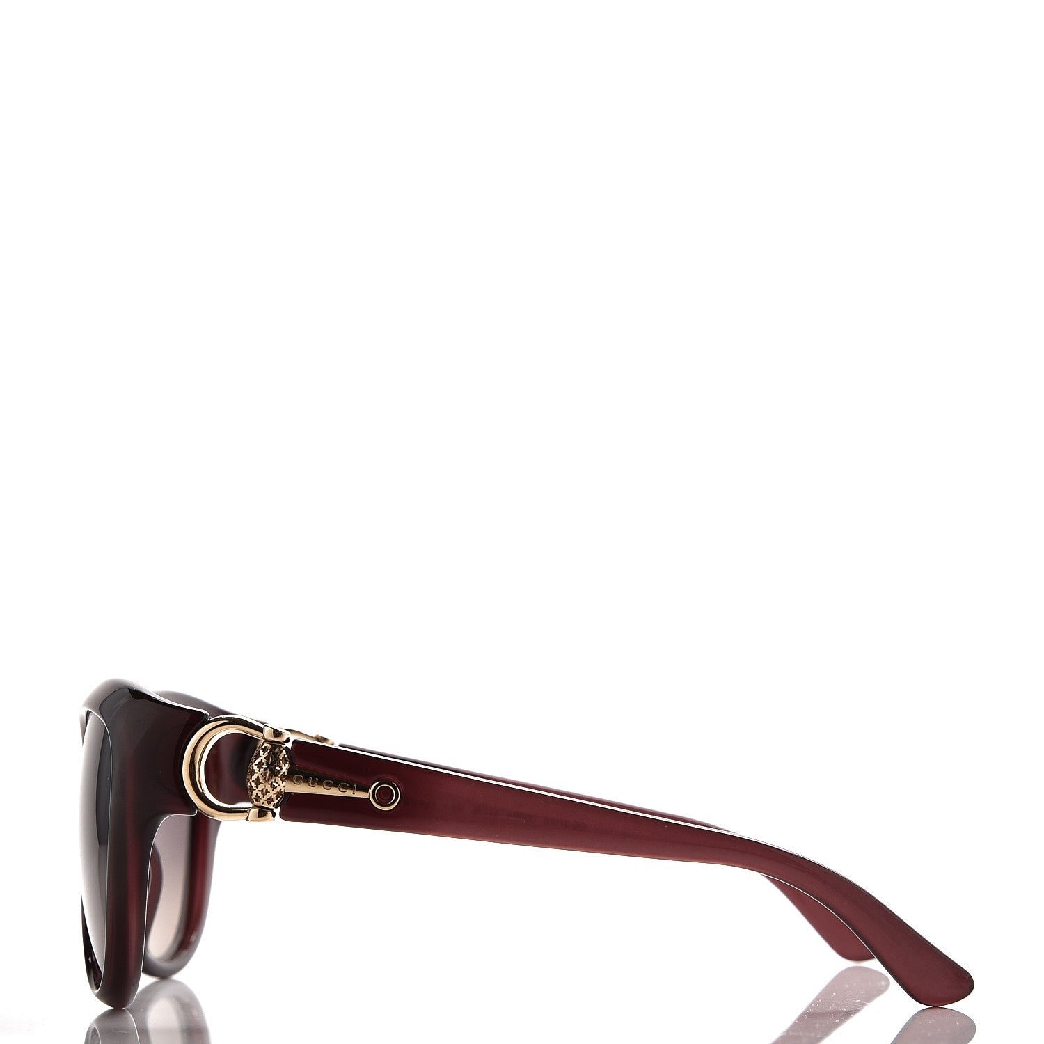 Gucci Horsebit Sunglasses 3711/S Burgundy 3 of 8