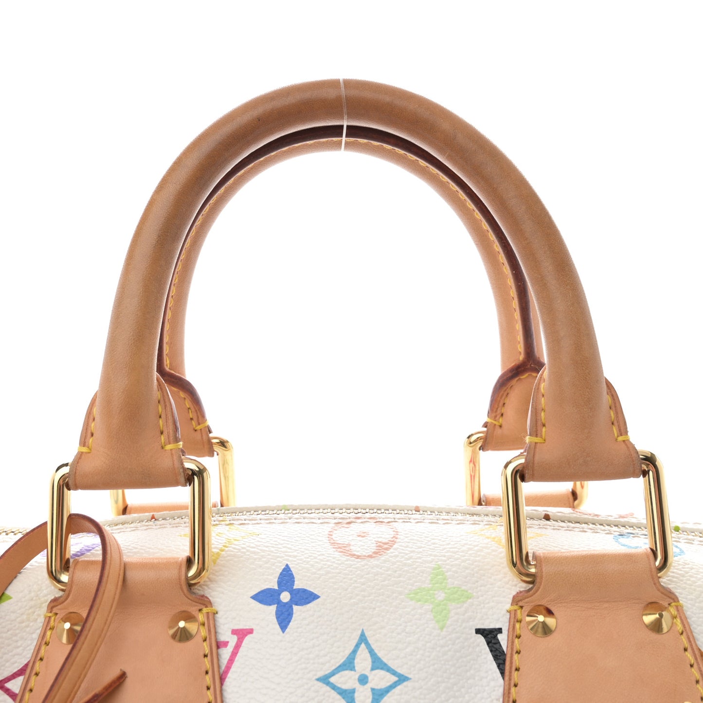 Monogram Multicolor Speedy 30 White