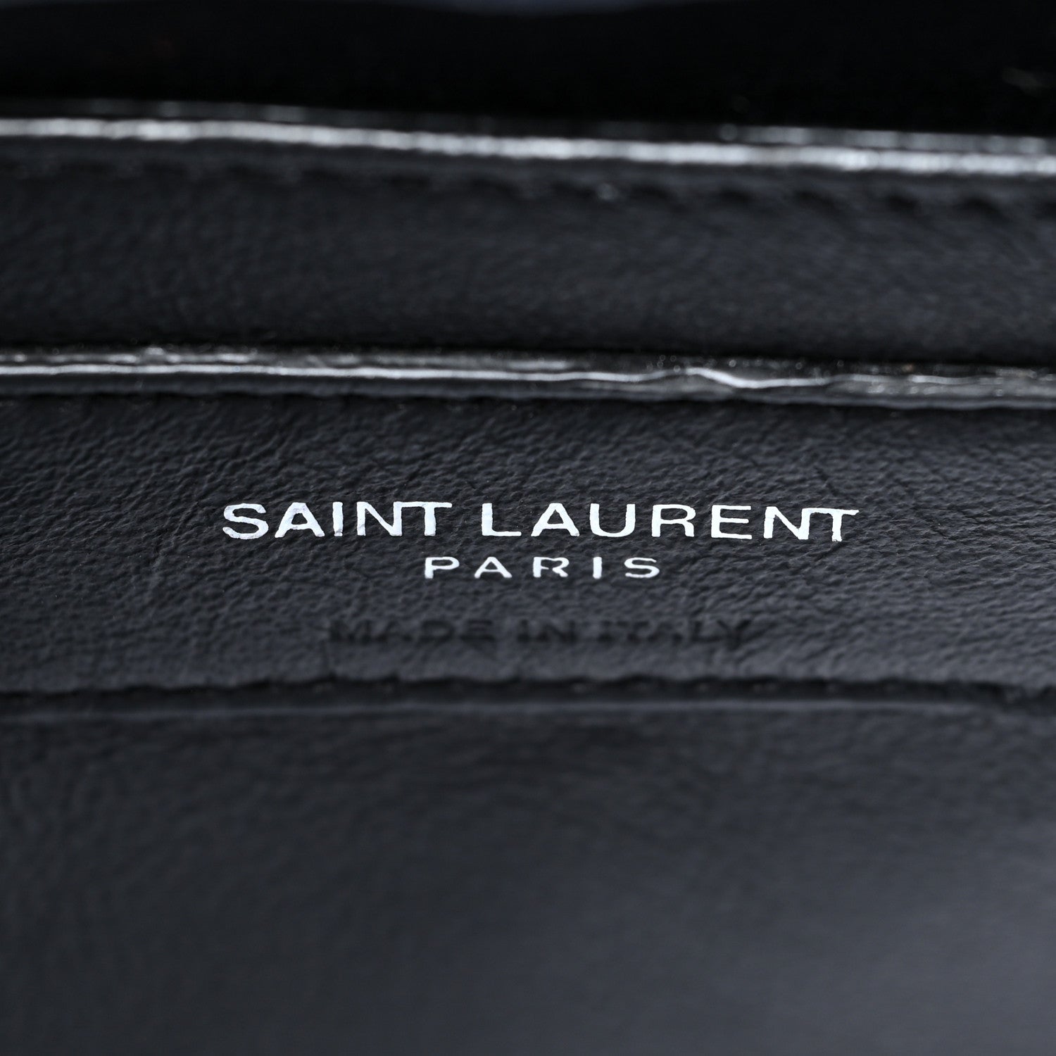 Saint Laurent Calfskin Y Quilted Monogram Small Loulou Chain Satchel Deep Marine 7 of 16