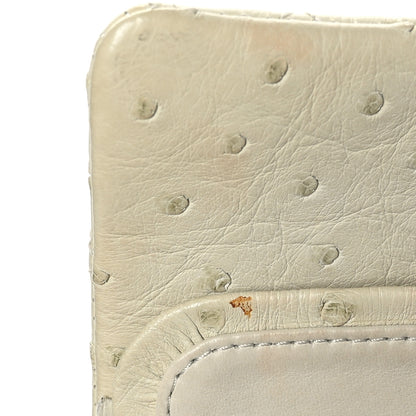 Chanel Ostrich Medium Double Flap Light Beige 10 of 10