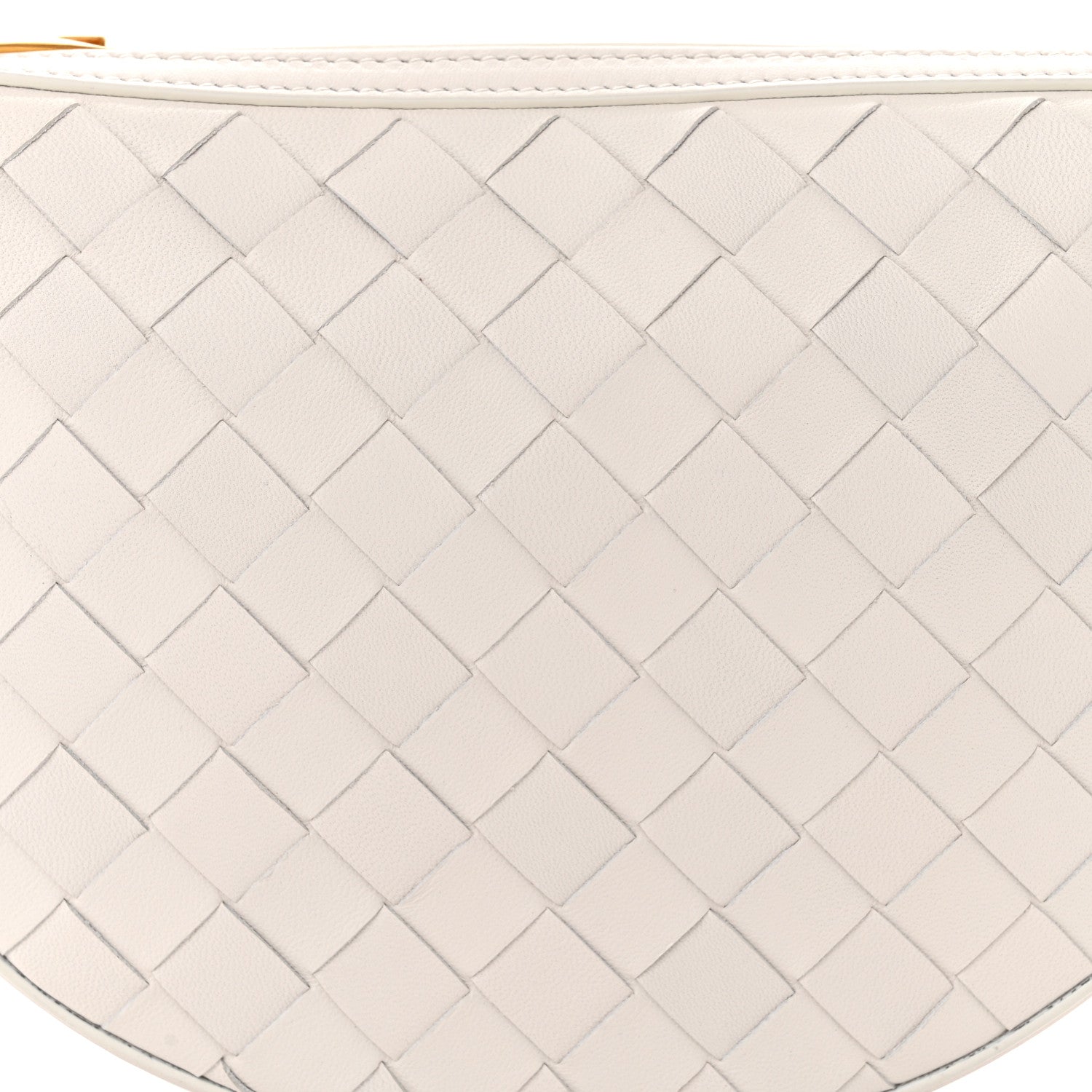 Bottega Veneta Nappa Intrecciato Mini Shoulder Bag With Knot White 8 of 10