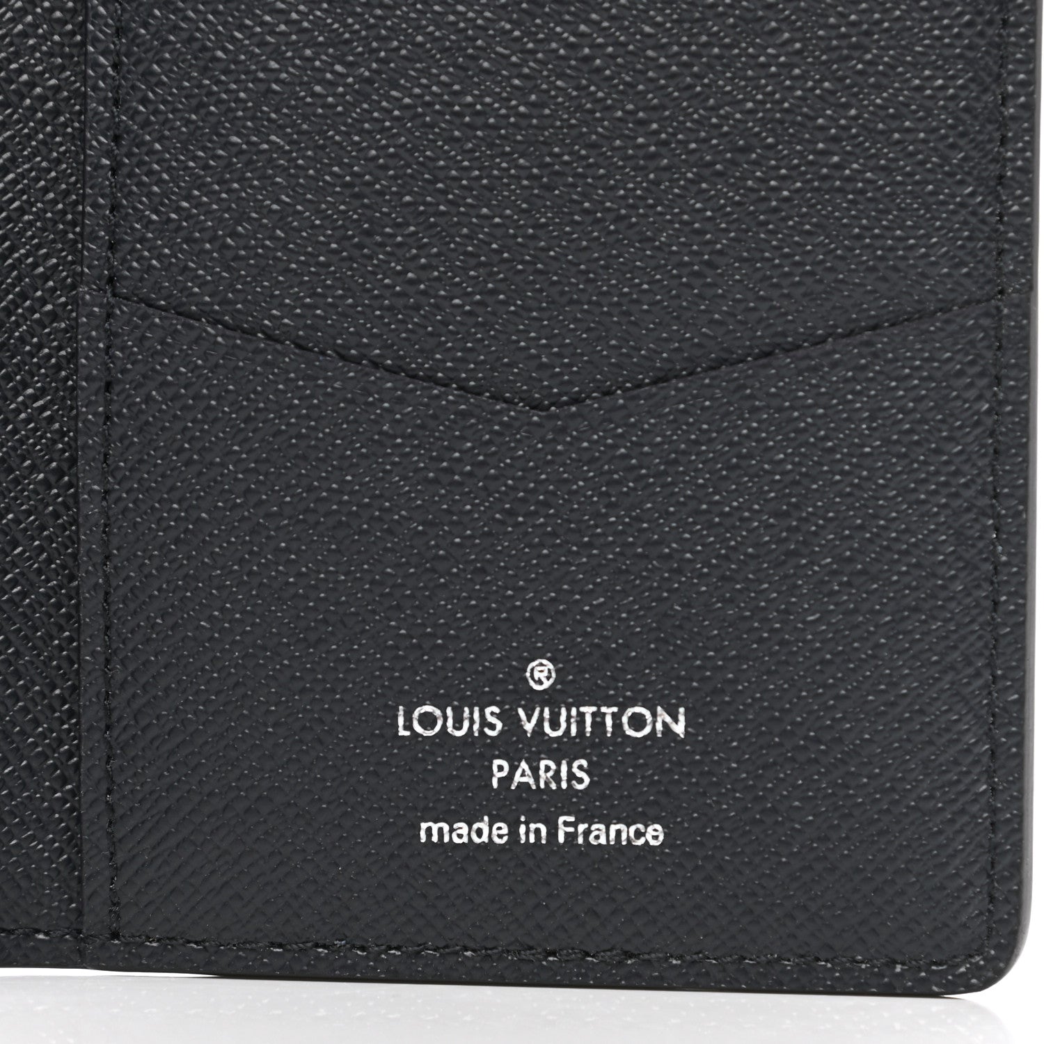 Louis Vuitton Savane Monogram Chapman Rhinoceros Pocket Organizer Encre 6 of 7