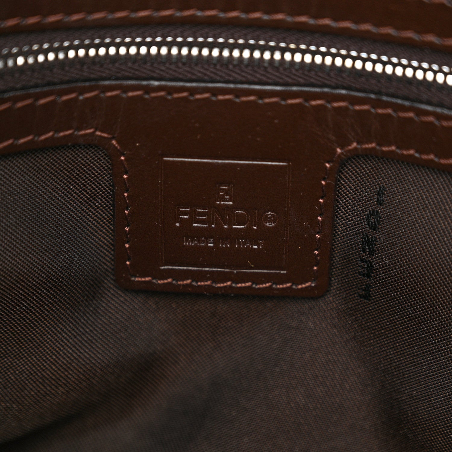 Fendi Zucca Mama Baguette Tobacco 6 of 12