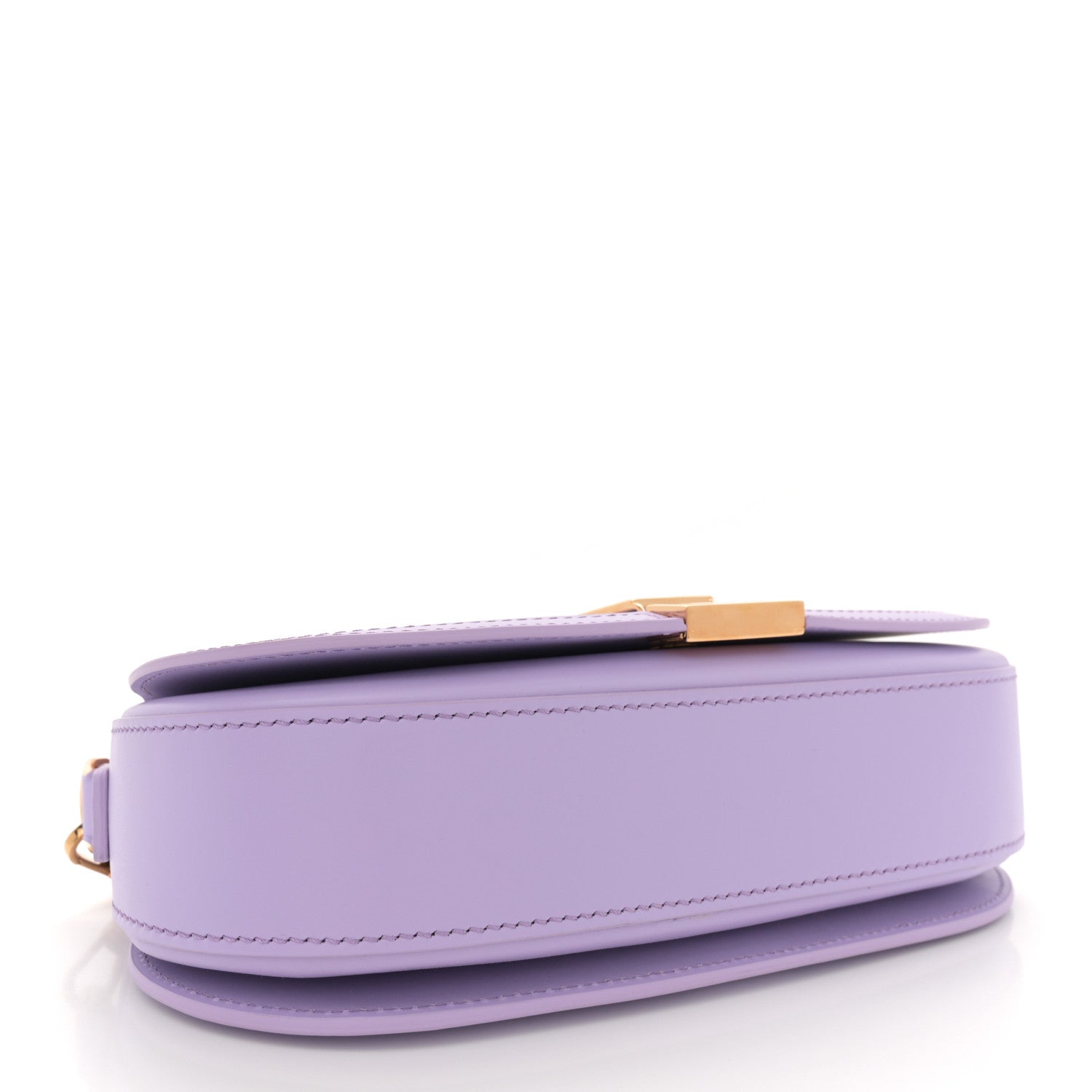 Versace Calfskin Medium Greca Goddess Shoulder Bag Baby Violet 4 of 9