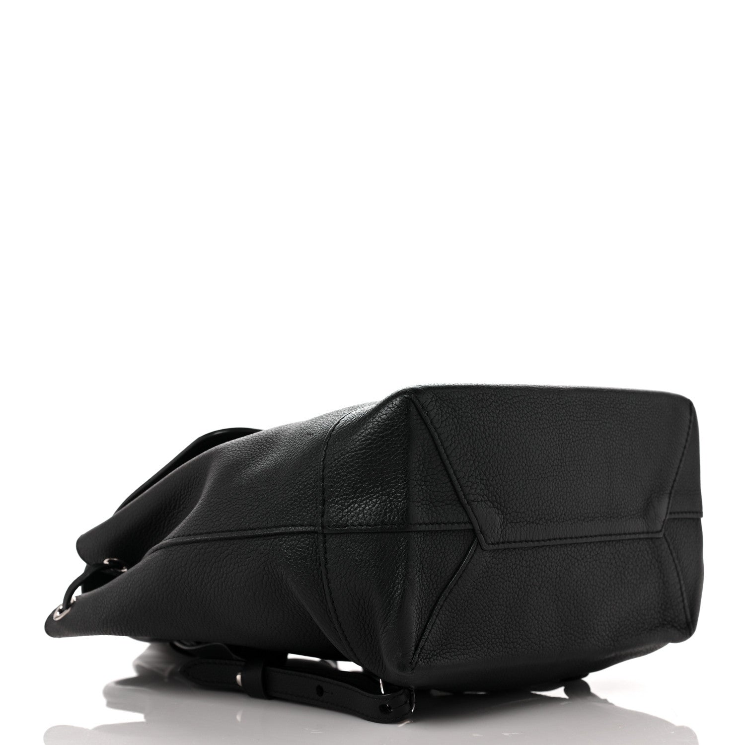 Louis Vuitton Calfskin Lockme Backpack Black 4 of 9