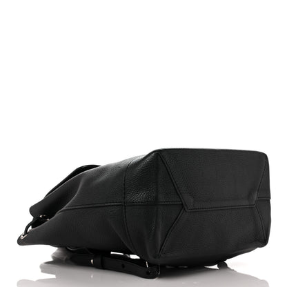 Louis Vuitton Calfskin Lockme Backpack Black 4 of 9