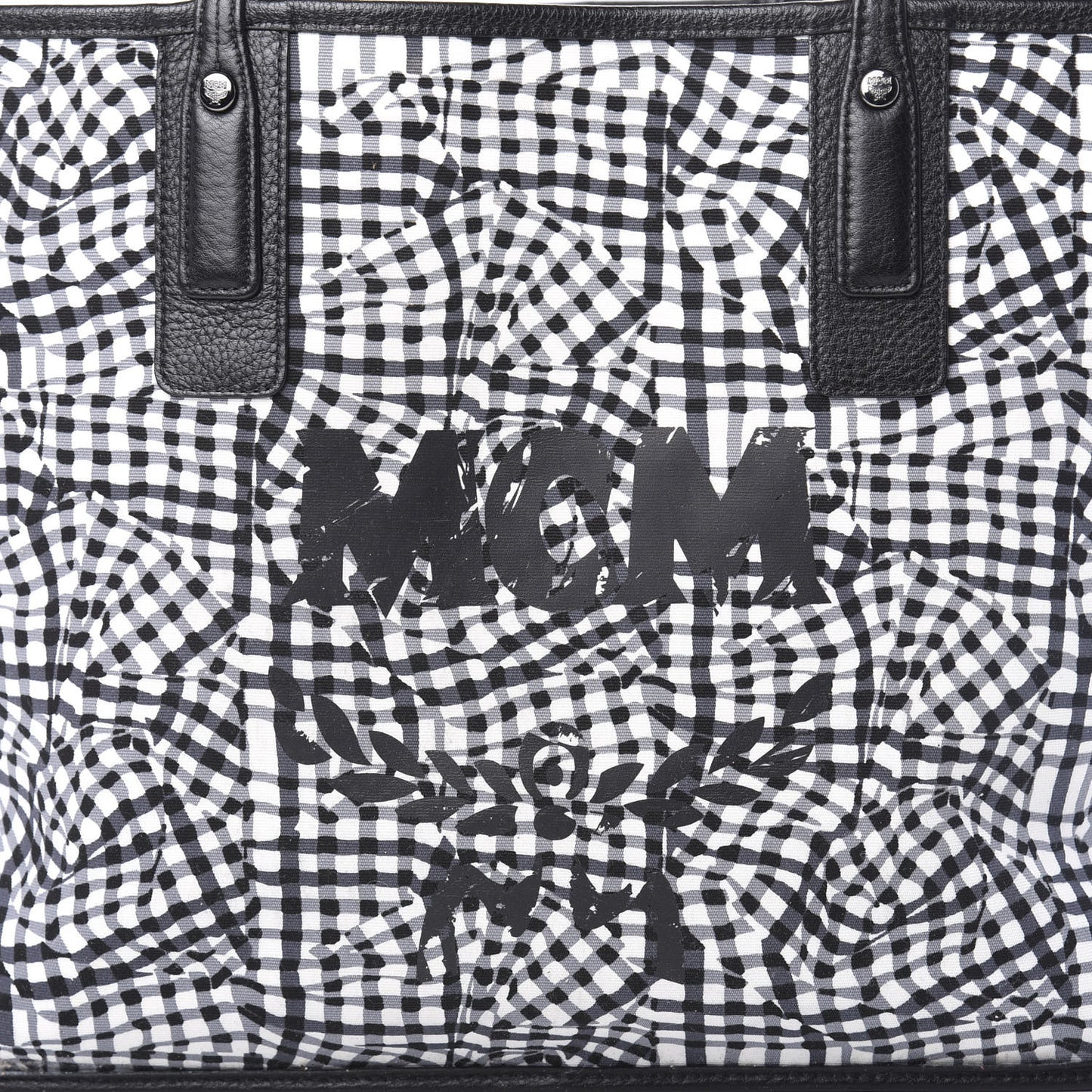 Visetos Medium Liz Reversible Shopper Tote Black