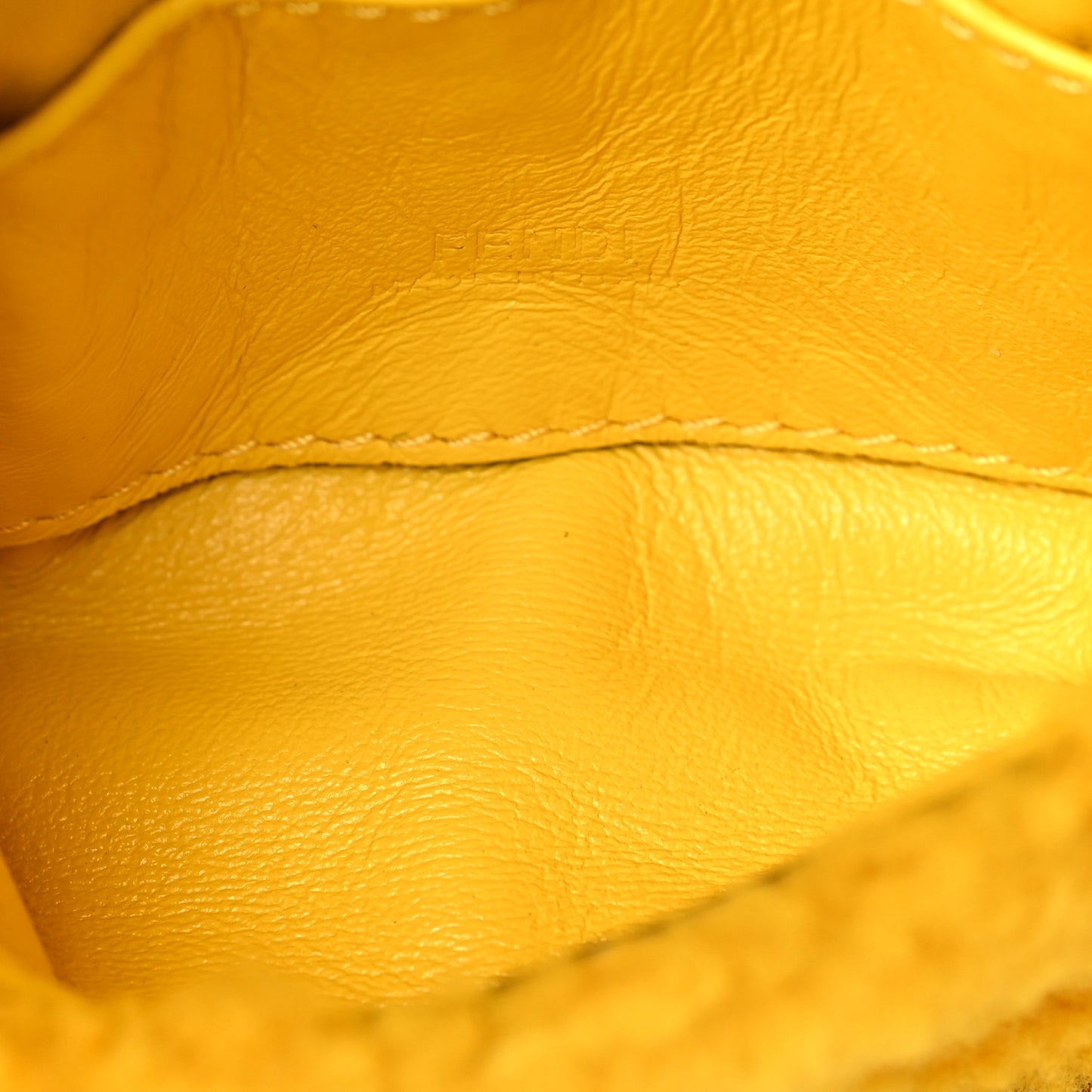 Shearling Vitello Grace Nano Baguette Charm Narciso
