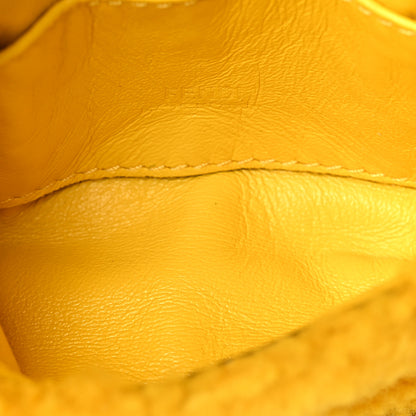Fendi Shearling Vitello Grace Nano Baguette Charm Narciso 5 of 8