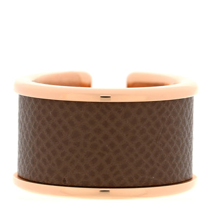 Hermes Madame Calfskin Large Olympe Ring S Etoupe 3 of 5