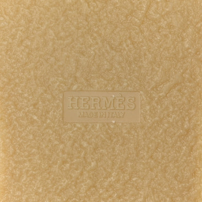 Hermes Suede Shearling Womens Hemisphere Ankle Boots 37.5 Beige Palomino 7 of 8