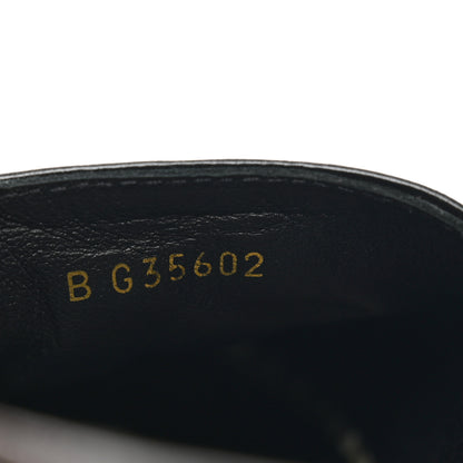 Chanel Patent Calfskin Crystal CC Espadrilles 37 Black 8 of 8