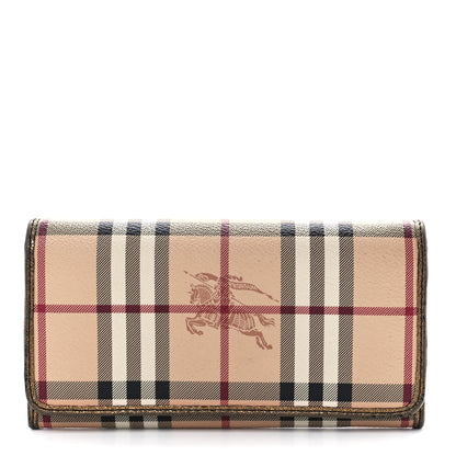 Burberry Haymarket Check Penrose Continental Wallet 1 of 12