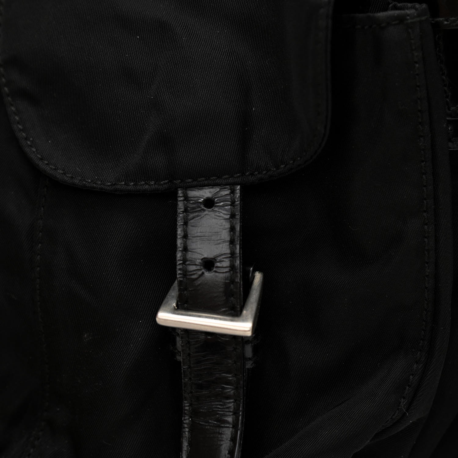 Prada Tessuto Nylon Vela Small Backpack Black 11 of 11