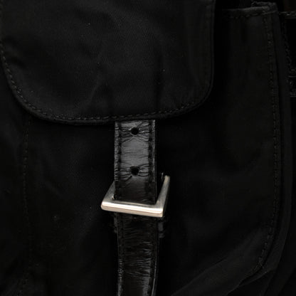 Prada Tessuto Nylon Vela Small Backpack Black 11 of 11