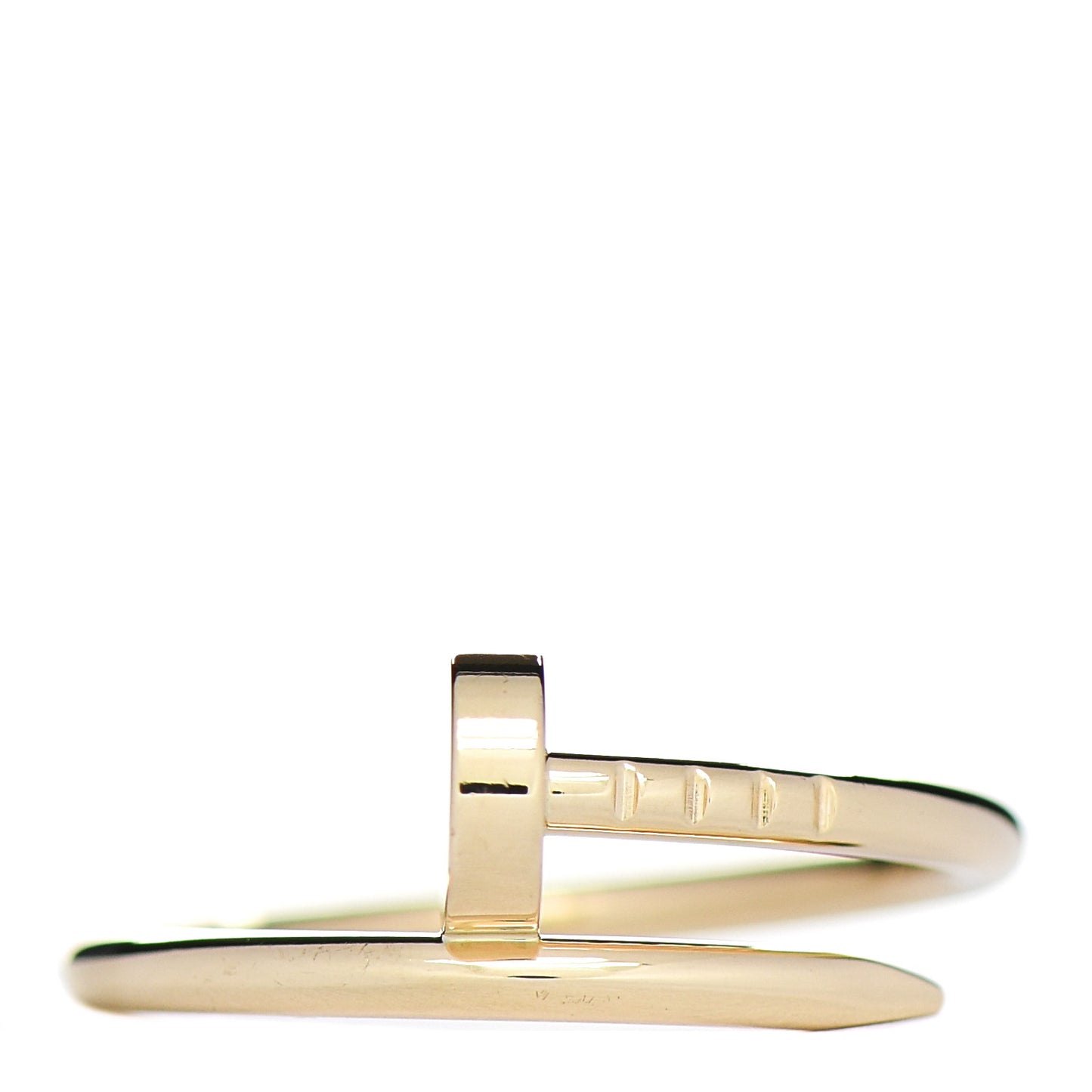 18K Yellow Gold Small Juste Un Clou Ring 50 5.25